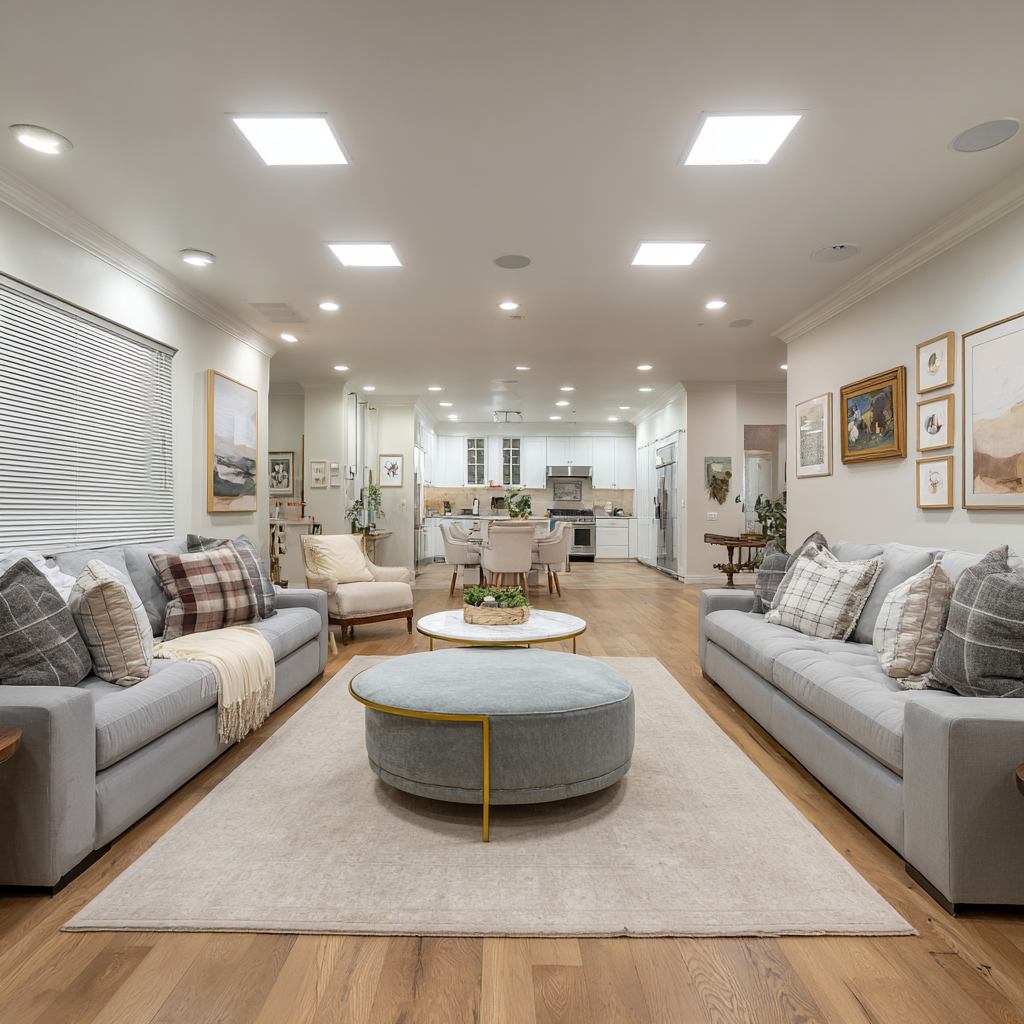 Comfortable lounge area